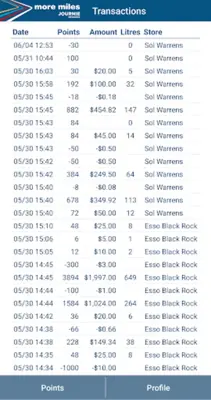 More Miles Journie Rewards android App screenshot 0